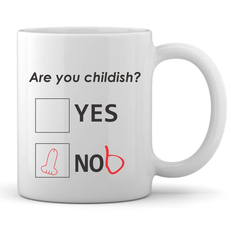 Are you childish? Mug (18+) Classic Canvas NetCanvas 