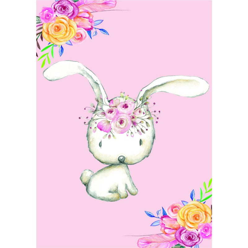 Bunny Flower (Set of 3) Classic Canvas NetCanvas 