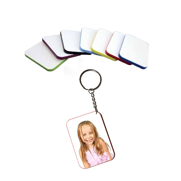 Custom Printed Polymer Keyring (Choose Colour) Printed Gifts NetCanvas 