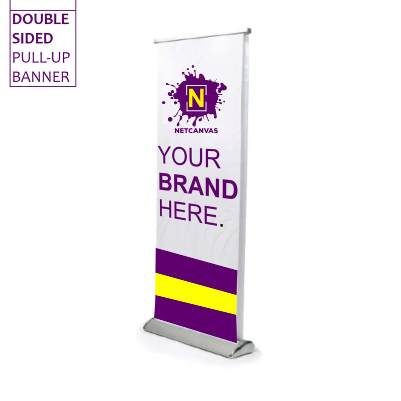 Double-sided Pull-Up Banner NetCanvas 