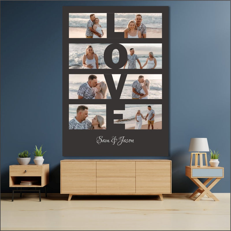 LOVE Collage (8 Images) Classic Canvas NetCanvas 