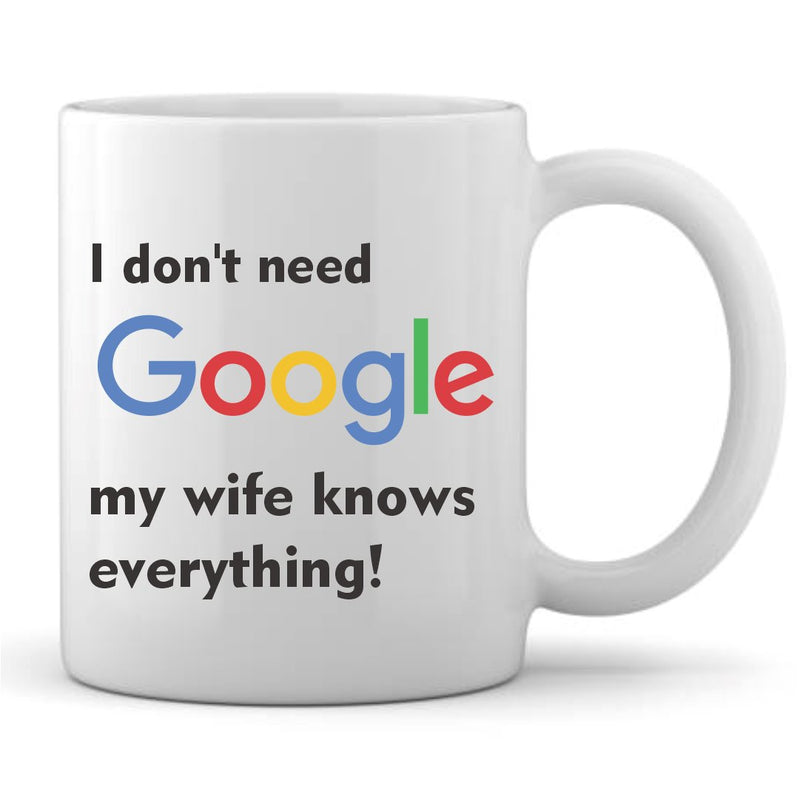 My wife is Google Mug (18+) Classic Canvas NetCanvas 