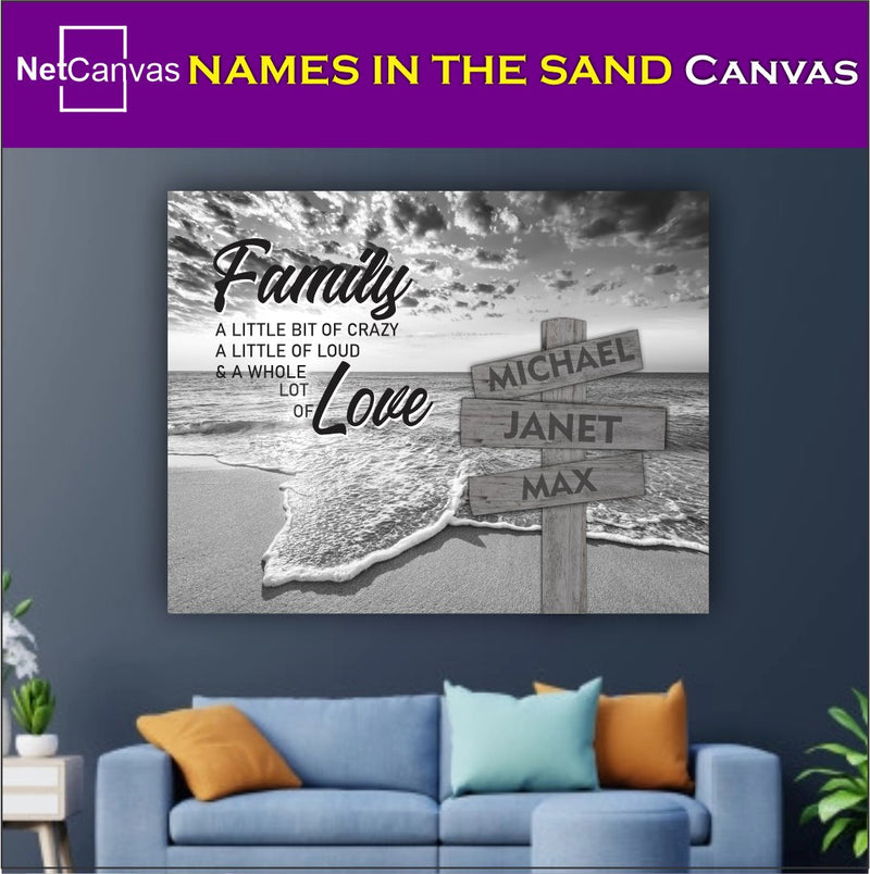 Names In The Sand Classic Canvas NetCanvas 