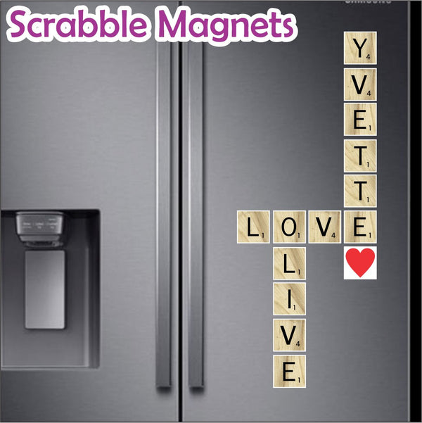 Scrabble Fridge Magnets Classic Canvas NetCanvas 