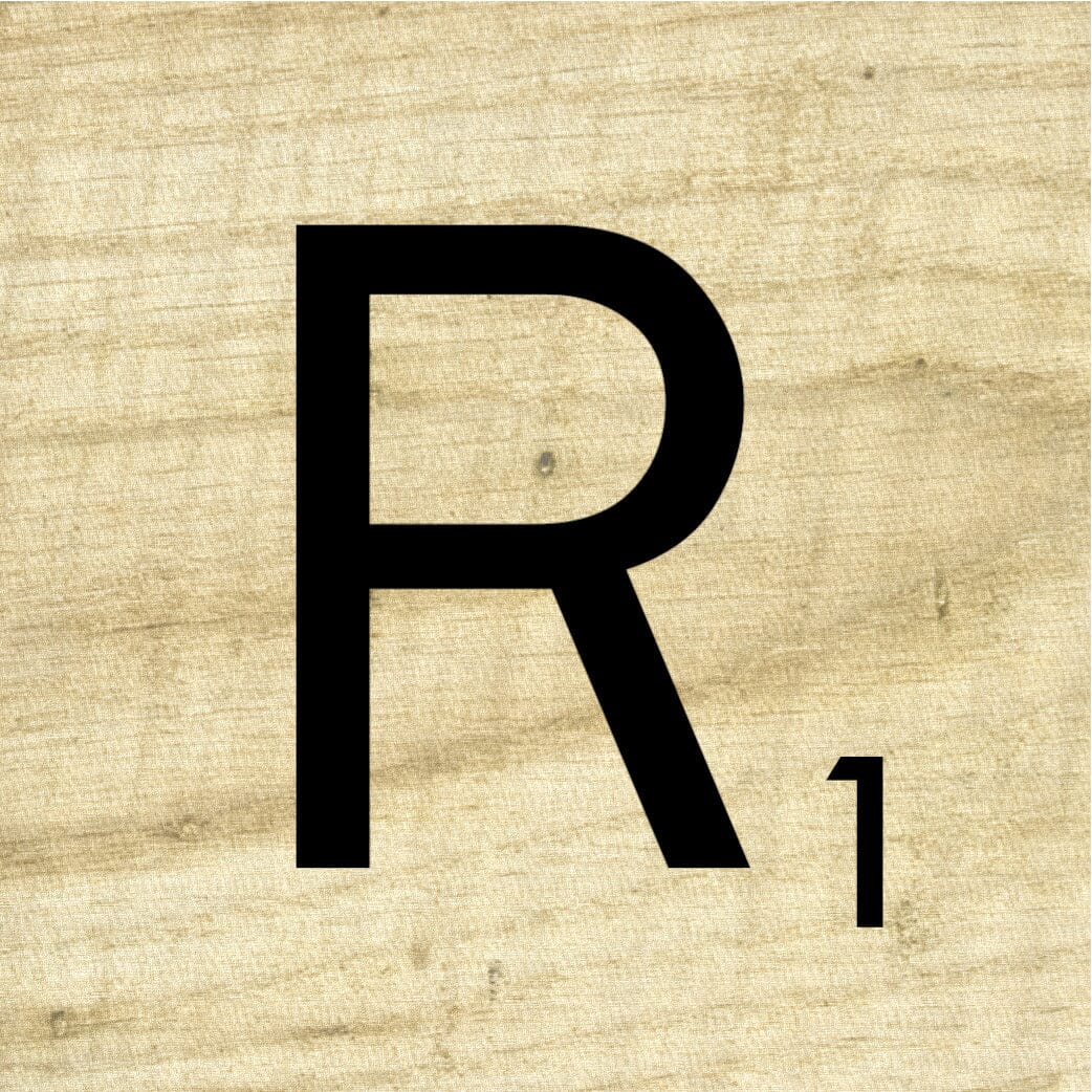 Scrabble Letter Canvas (150mm*150mm) | R35 per Letter Classic Canvas NetCanvas 